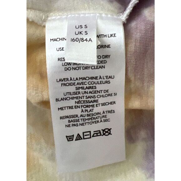 Urban Outfitters Women Sz Small Pastel Tie Dye Tomorrow V-Back Muscle Tank Top - Picture 8 of 9